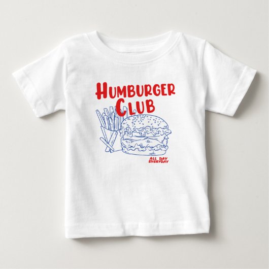 バーガーラブ ベビーTシャツ (正面)