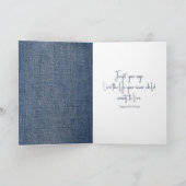 バーガール誕生日 カード (内部)