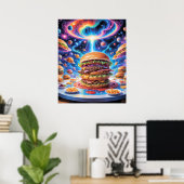 バーガー天国ポスター ポスター (ホームオフィス)