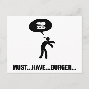 バーガー恋人 ポストカード