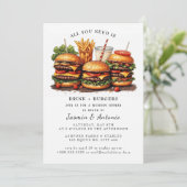 バーガー招待状 招待状 (スタンド正面)