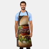 バーガー エプロン (着用した状態)
