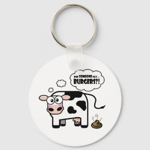 バーガー?!カウキおもしろいーチェーン キーホルダー
