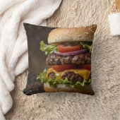 バーガー クッション (ブランケット)