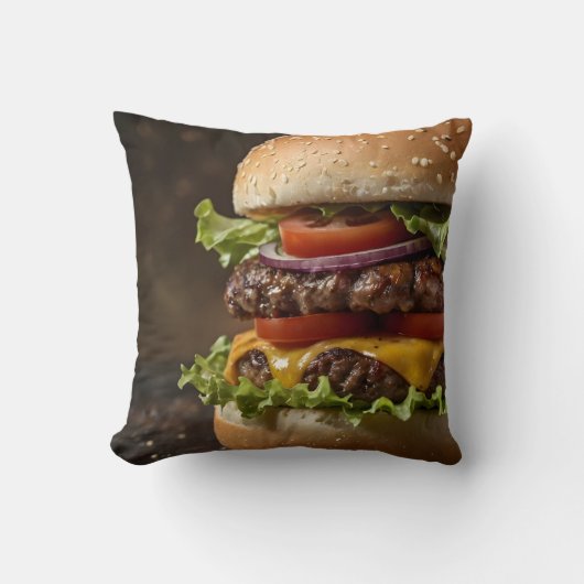 バーガー クッション (正面)