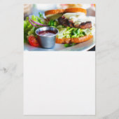 バーガー チラシ (正面)