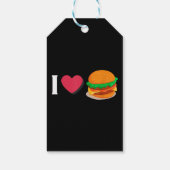 バーガー チーズバーガー ジャンクフード好き  ギフトタグ (裏面)