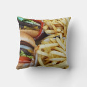 バーガー フライドポテト クッション (裏面)