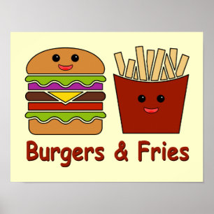 バーガー&フライ ポスター