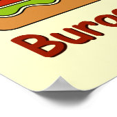 バーガー&フライ ポスター (角)