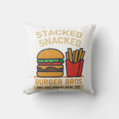バーガー・ブロス クッション (正面)