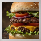 バーガー ポスター (正面)