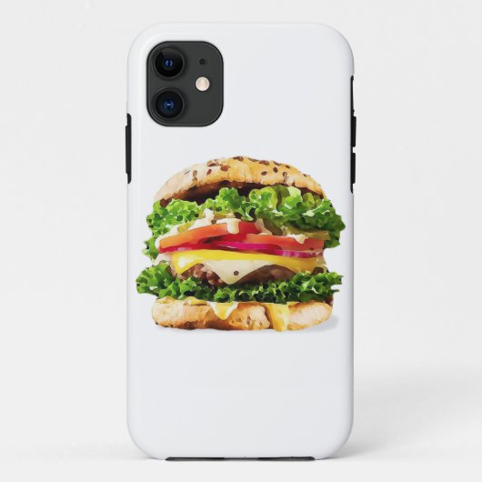 バーガー Case-Mate iPhoneケース (裏面)