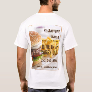 バーガー Tシャツ