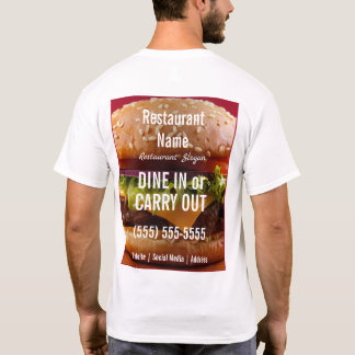 バーガー Tシャツ