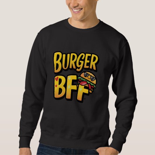 バーガーBFF スウェットシャツ (正面)