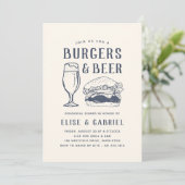 バーガ素朴ース&ビアリハーサルディナー 招待状 (スタンド正面)