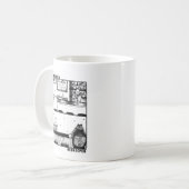 バーキーパーと養蜂家 コーヒーマグカップ (正面左)