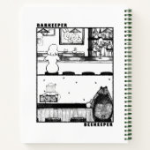 バーキーパーと養蜂家 ノートブック (裏面)