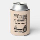 バーキーパーと養蜂家 缶クーラー (缶裏面)