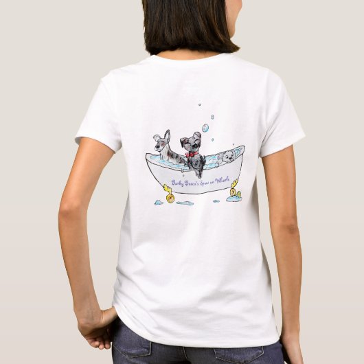 バーキー・ボスコスTシャツ Tシャツ (裏面)