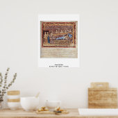 バーギリウス・バチカヌスのマスターによるディドの死 ポスター (キッチン)