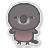 バークのオウム シール (正面)