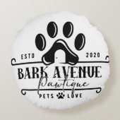 バークアベニューポーティク ラウンドクッション (裏面)