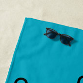 バークアベートリティーク[ロゴ1] ビーチタオル (インサイチュ)