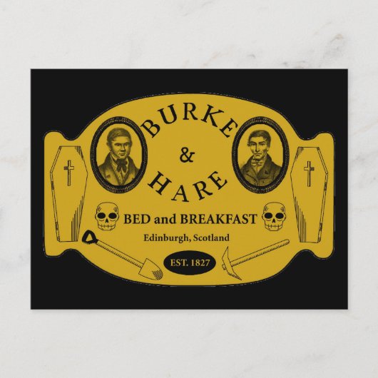 バークアンドハレベッドアンドブレックファースト ポストカード (正面)