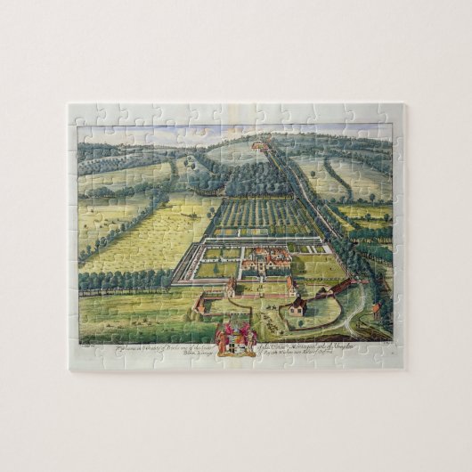 バークシャーの郡のWythamはJohaによって刻みました ジグソーパズル (横)