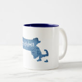 バークシャーズマサチューズウッドグレイン ツートーンマグカップ (正面右)