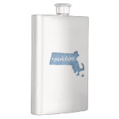 バークシャーズマサチューズウッドグレイン フラスク (右)