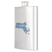 バークシャーズマサチューズウッドグレイン フラスク (左)