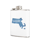 バークシャーズマサチューズウッドグレイン フラスク (左)