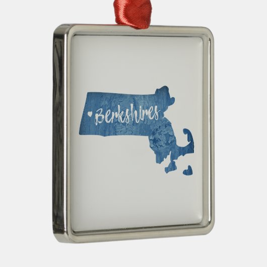 バークシャーズマサチューズウッドグレイン メタルオーナメント (右)
