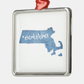 バークシャーズマサチューズウッドグレイン メタルオーナメント (左)