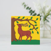 バークシャー州旗（英国） カード (スタンド正面)