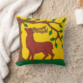 バークシャー州旗(英国) クッション (ブランケット)