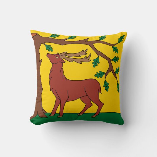 バークシャー州旗(英国) クッション (正面)