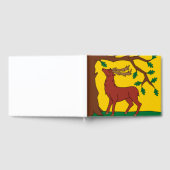 バークシャー州旗（英国） ゲストブック (全面)