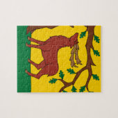 バークシャー州旗（英国） ジグソーパズル (横)