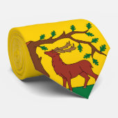 バークシャー州旗（英国） ネクタイ (ロール)