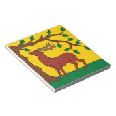 バークシャー州旗(英国) ノートパッド (アングル)