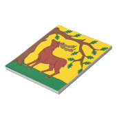 バークシャー州旗(英国) ノートパッド (回転)