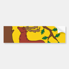 バークシャー州旗（英国） バンパーステッカー