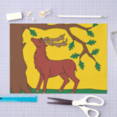 バークシャー州旗（英国） 薄葉紙 (クラフト)