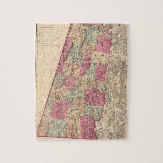 バークシャー郡 ジグソーパズル (縦)