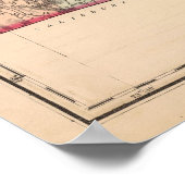 バークシャー郡 ポスター (角)