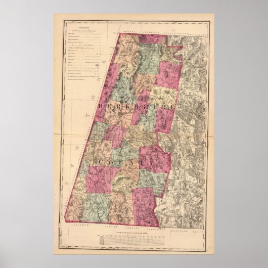 バークシャー郡 ポスター (正面)